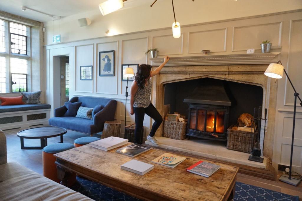 Painswick Hotel sitting room